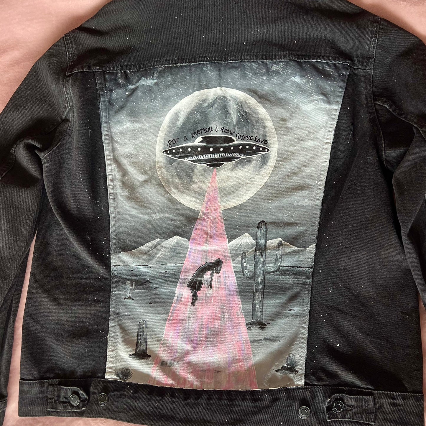 Down Bad Jacket, TTPD Inspired Custom Denim Jacket