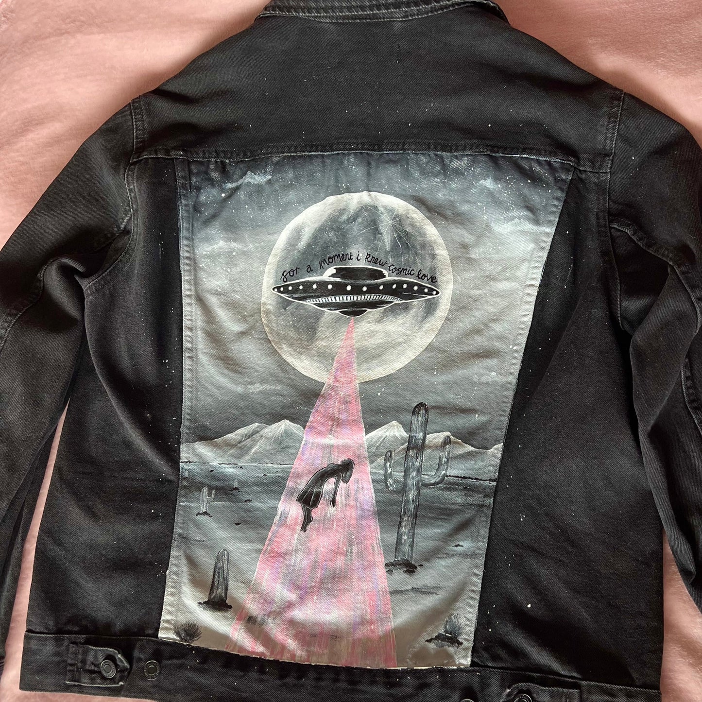 Down Bad Jacket, TTPD Inspired Custom Denim Jacket