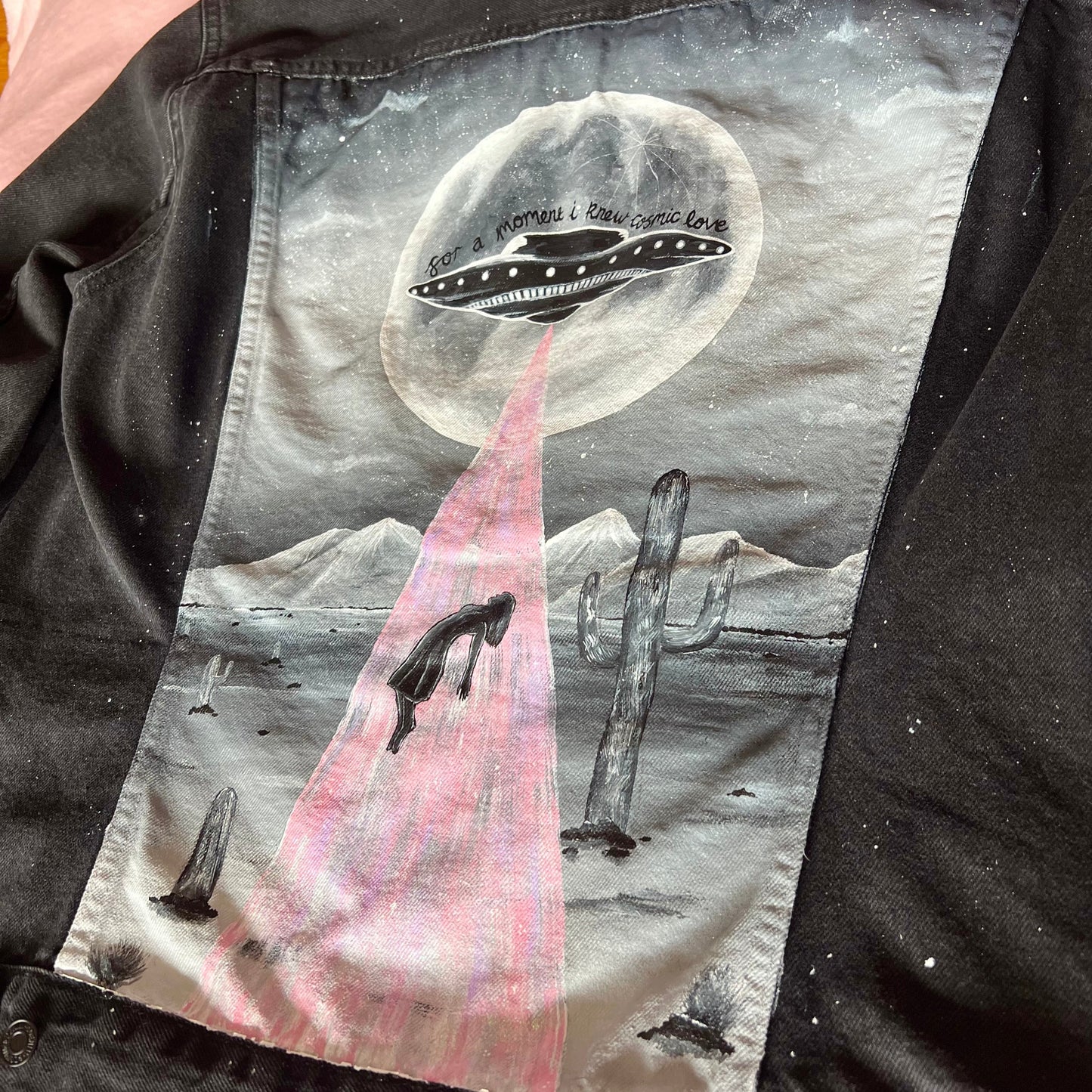 Down Bad Jacket, TTPD Inspired Custom Denim Jacket