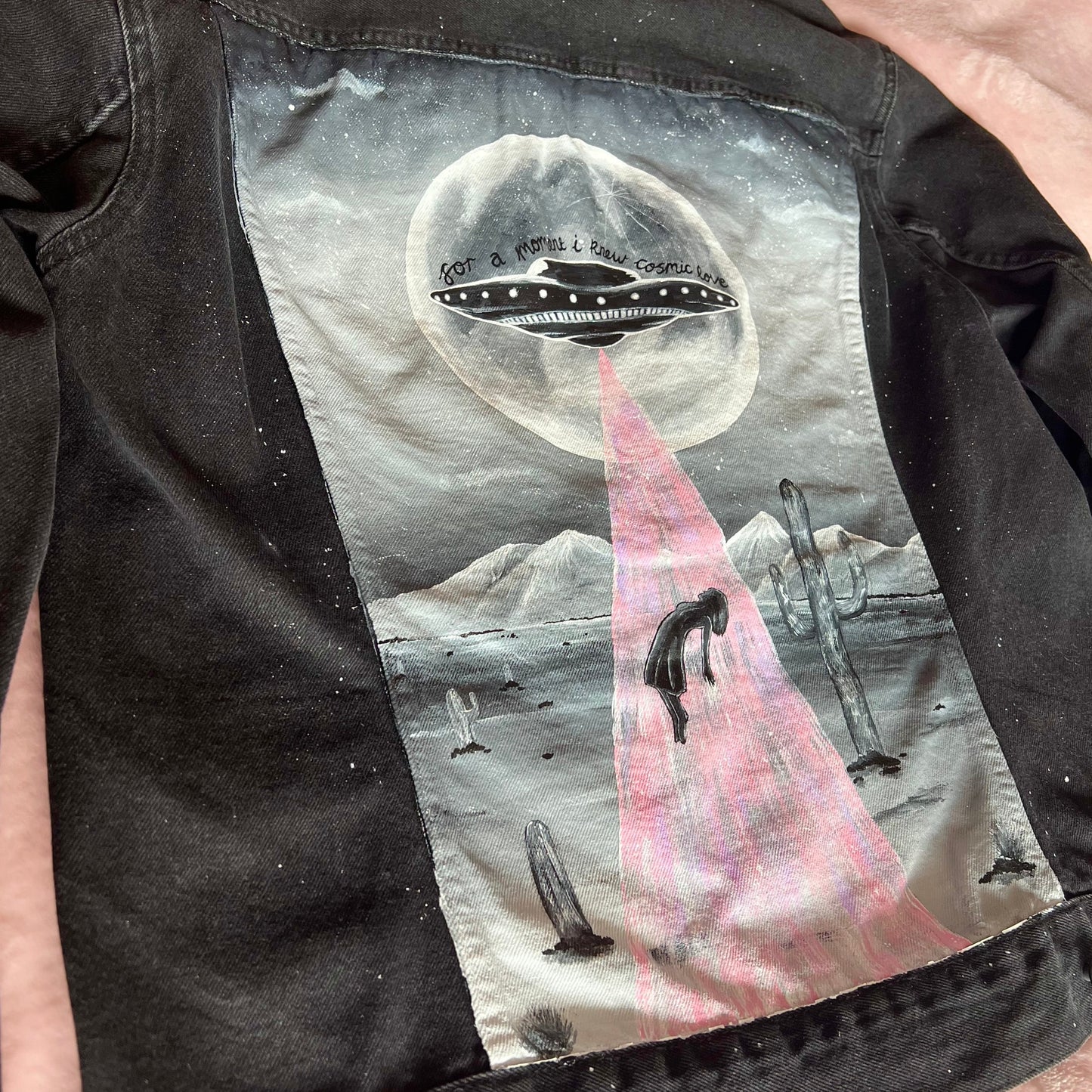 Down Bad Jacket, TTPD Inspired Custom Denim Jacket