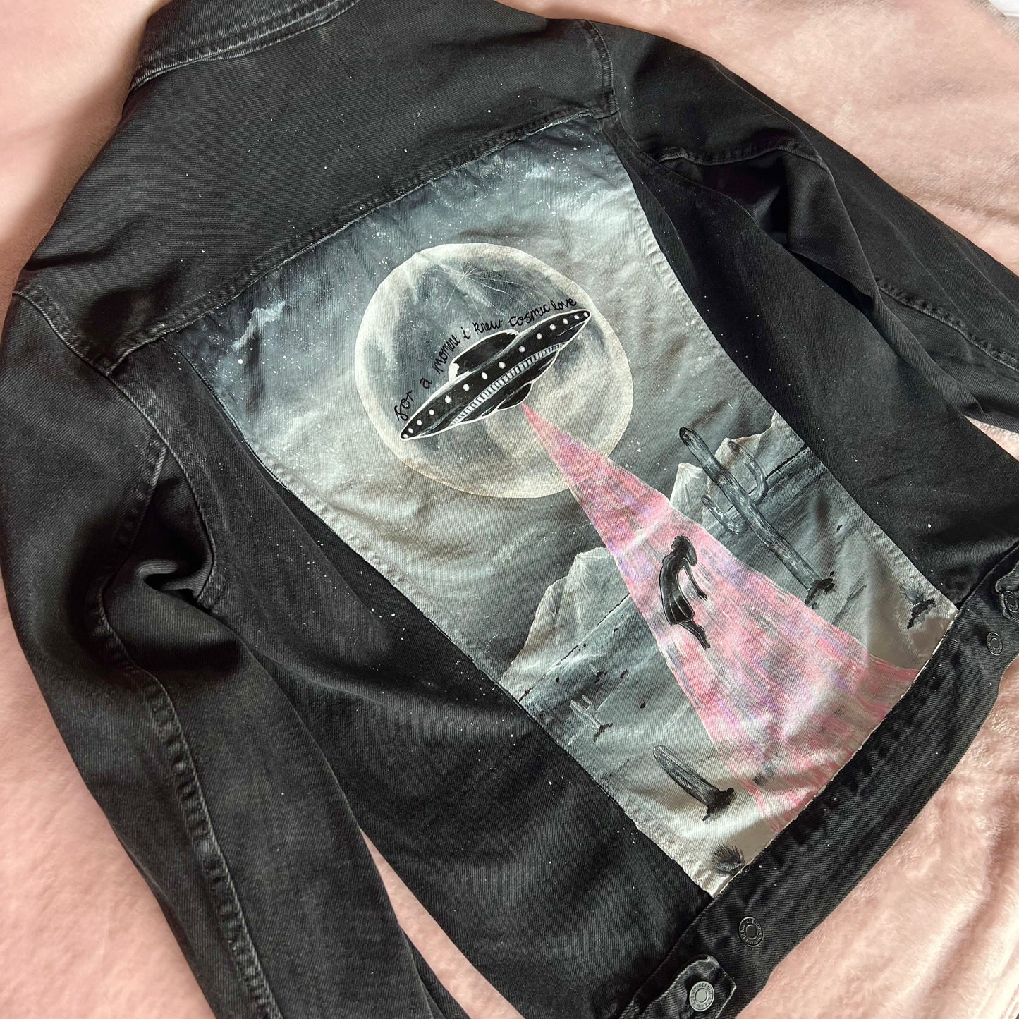 Down Bad Jacket, TTPD Inspired Custom Denim Jacket