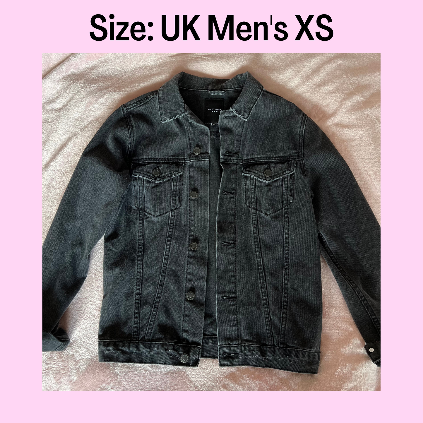 The Lucky One Jacket, Custom Denim Jacket
