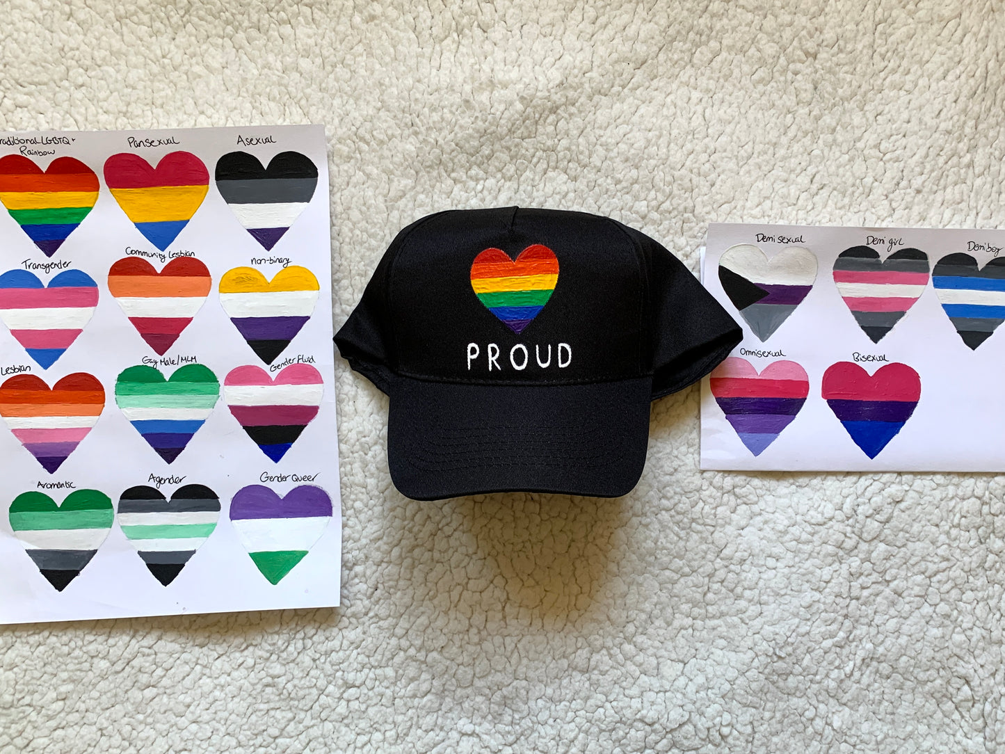 LGBTQ+ Pride Flag Cap