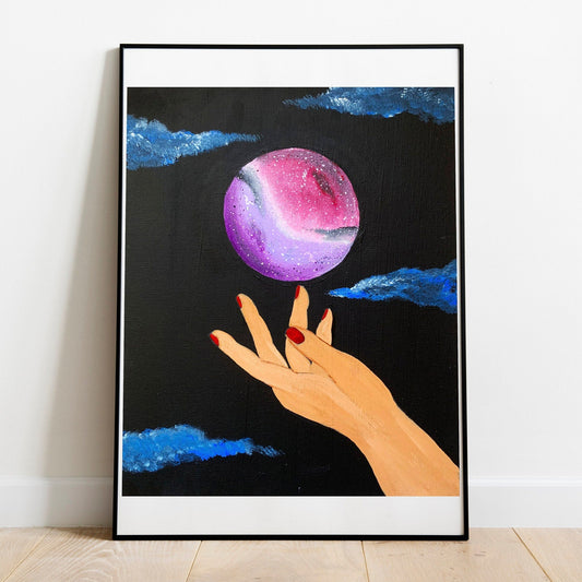 Galaxy Magic Art Print