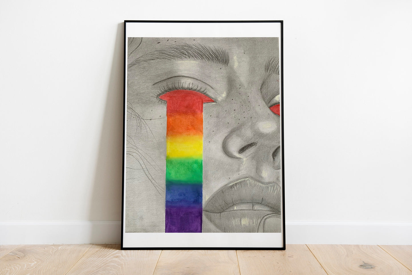 Mystery Art Print Gift Set & Sticker Pack