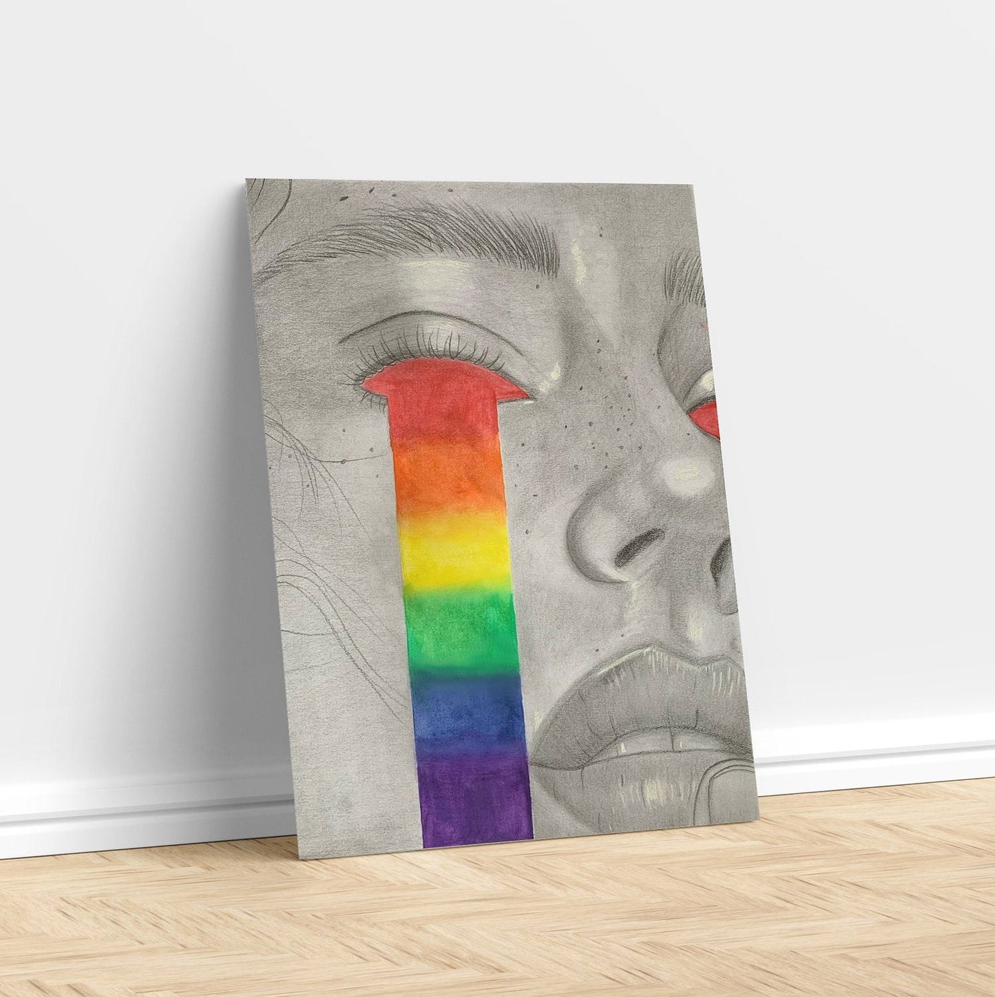 LGBTQ+ Pride Art Print