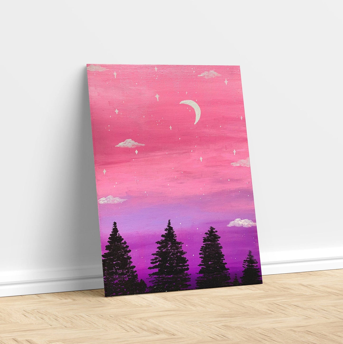 Pink Sunset Art Print