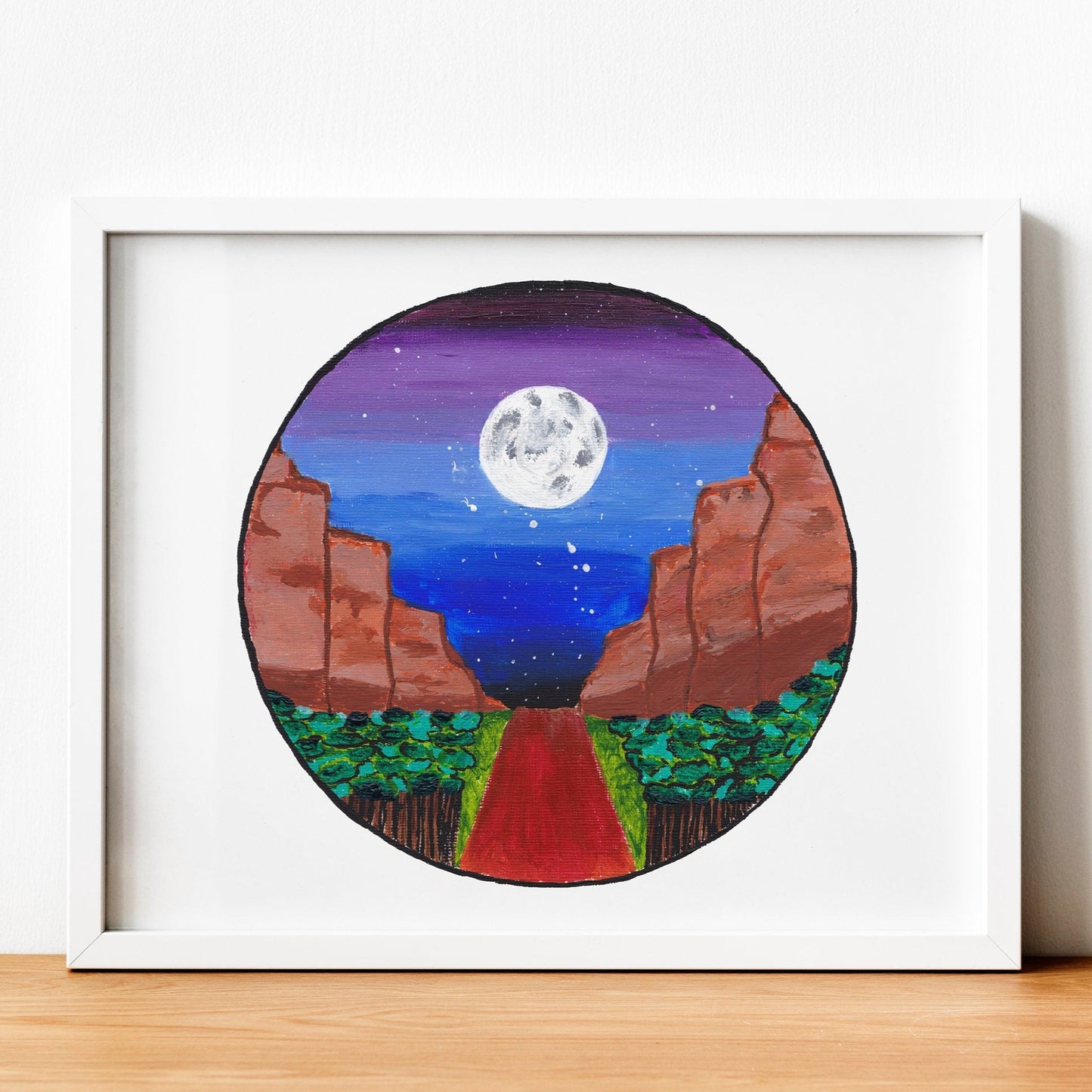Canyon Art Print