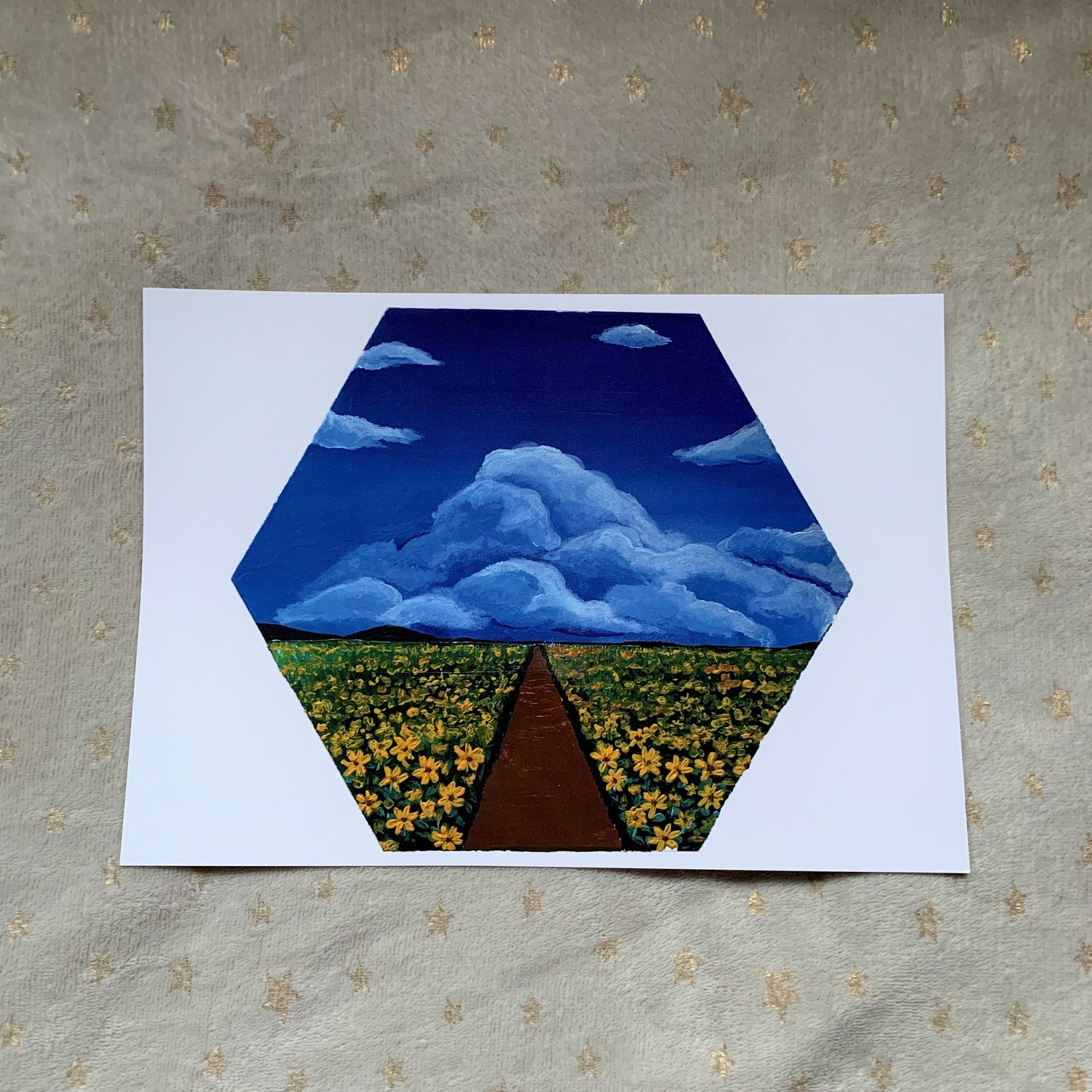 Sunflower Field Art Print