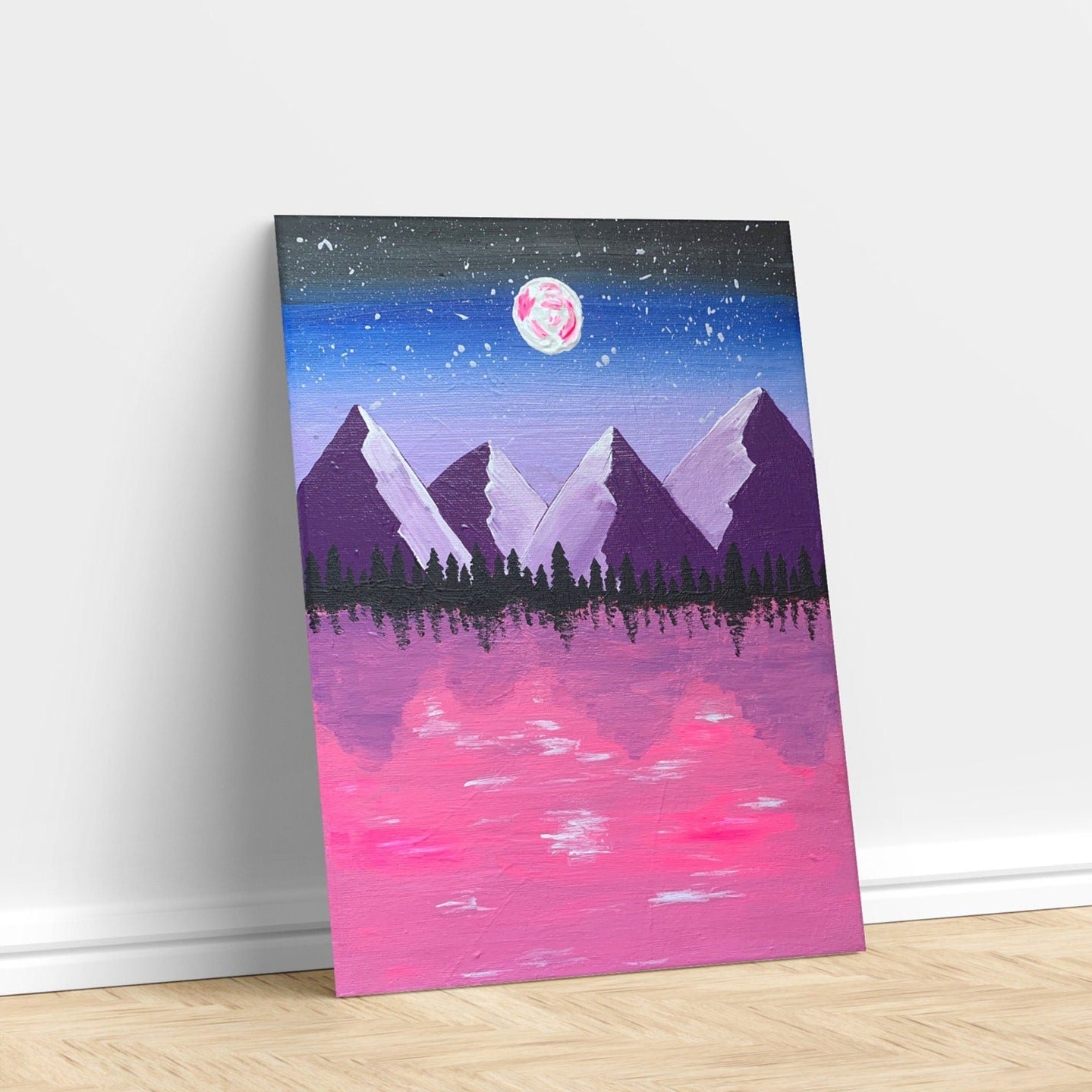 Purple Mountain Art Print