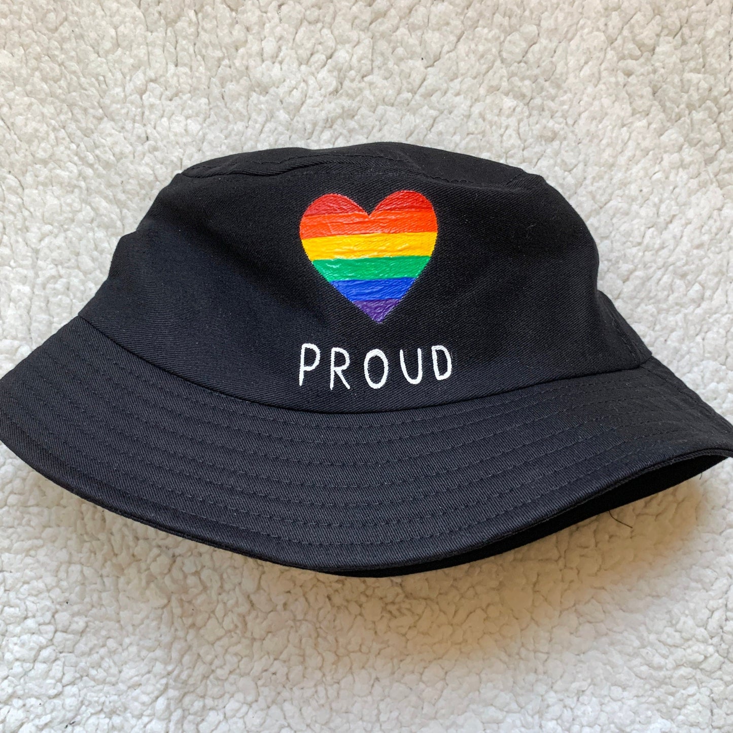 LGBTQ+ Pride Flag Bucket Hat