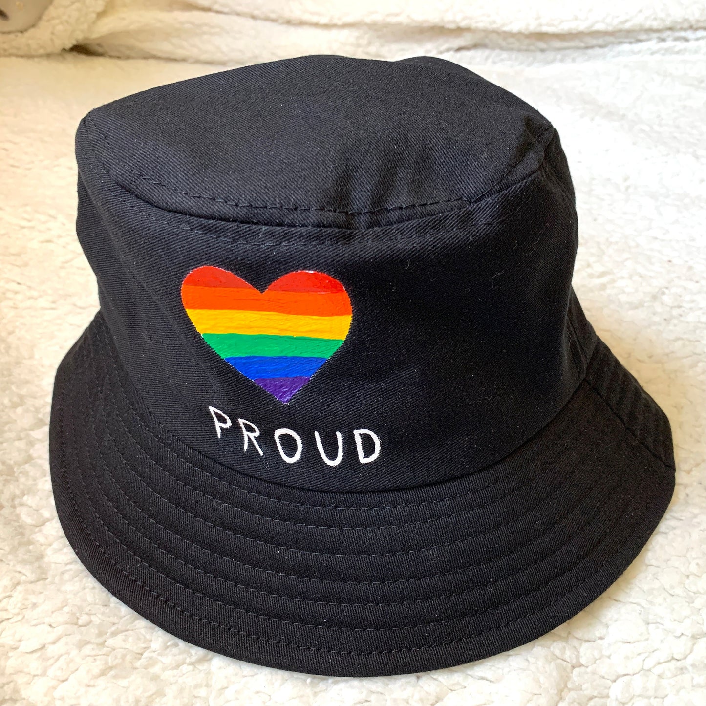 LGBTQ+ Pride Flag Bucket Hat