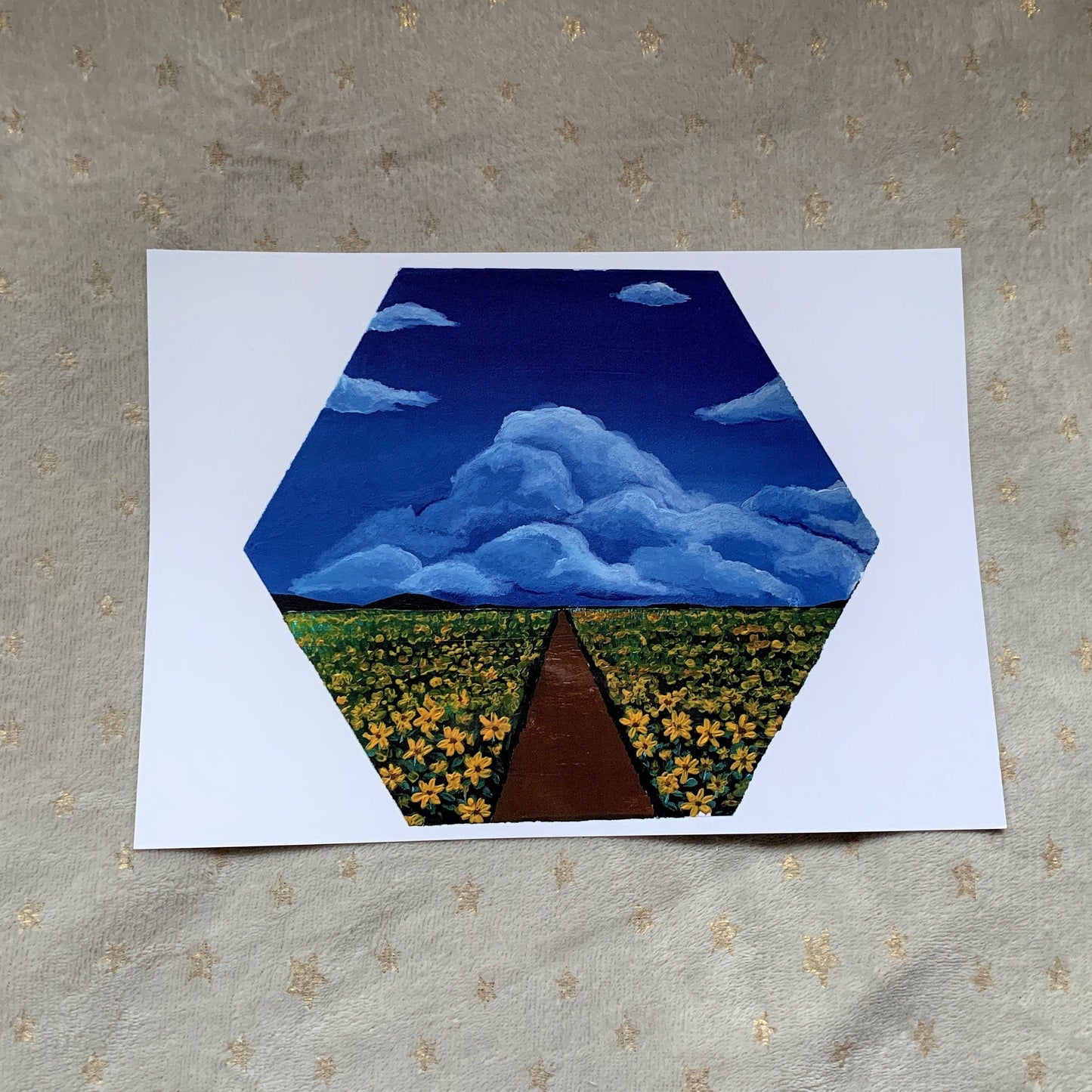 Sunflower Field Art Print