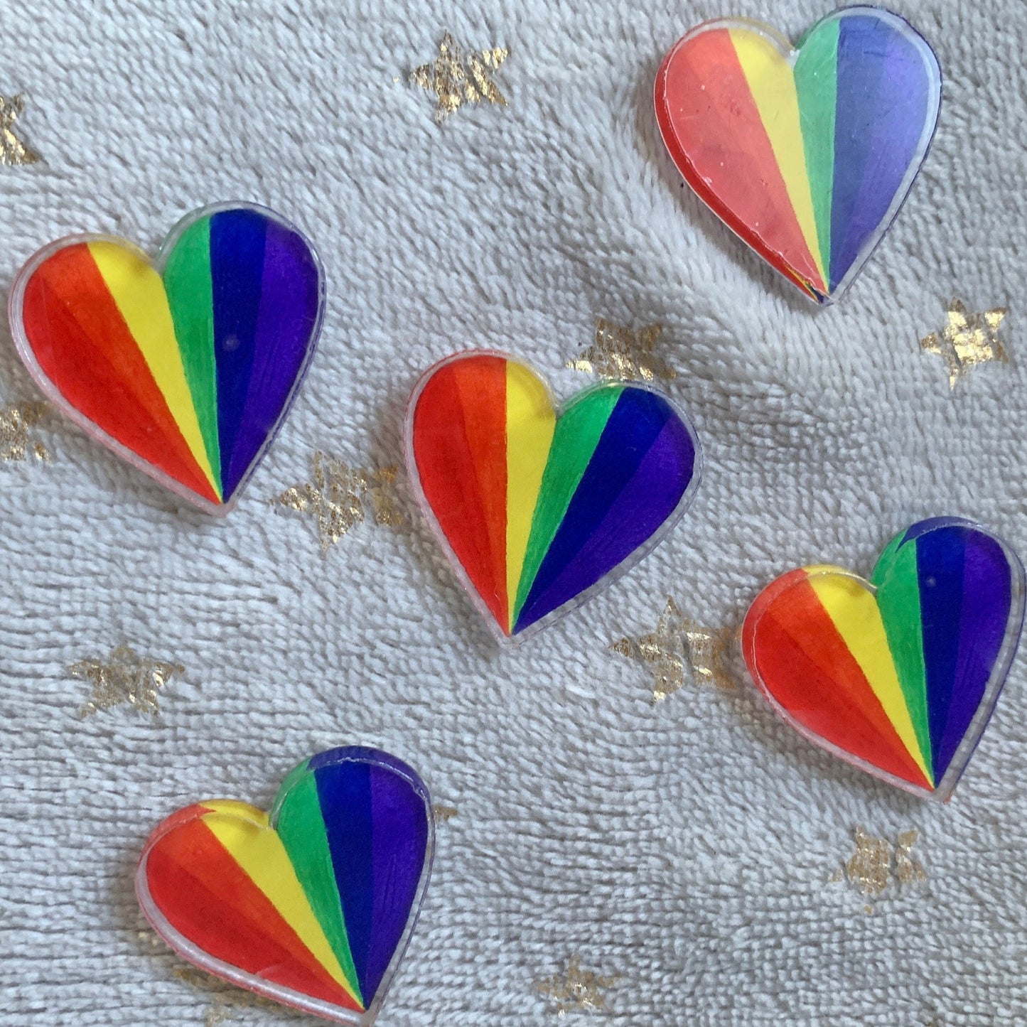 Pride Heart Pin Badge, LGBTQ+ Pride