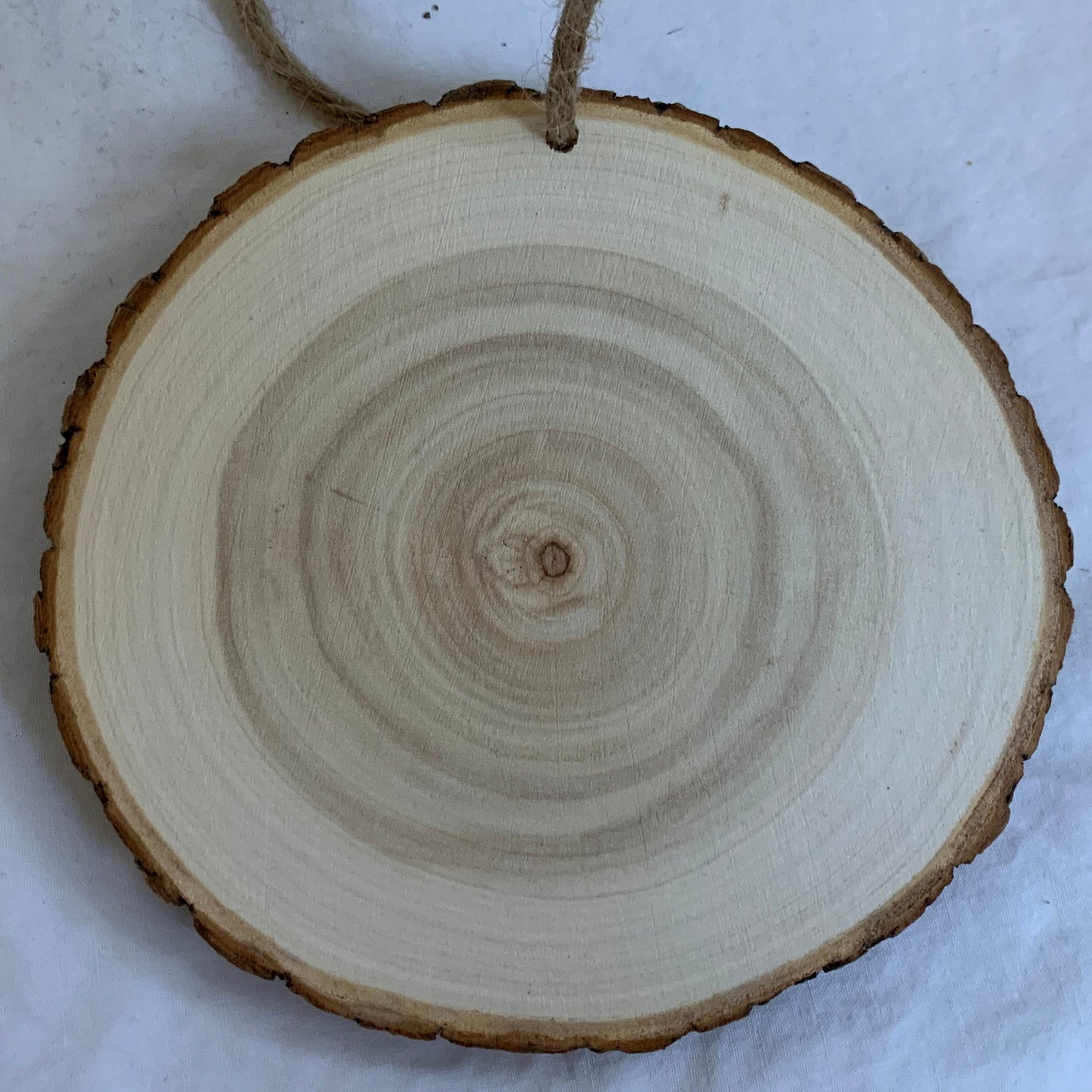 Christmas Tree Decoration, Hanging Wood Slice