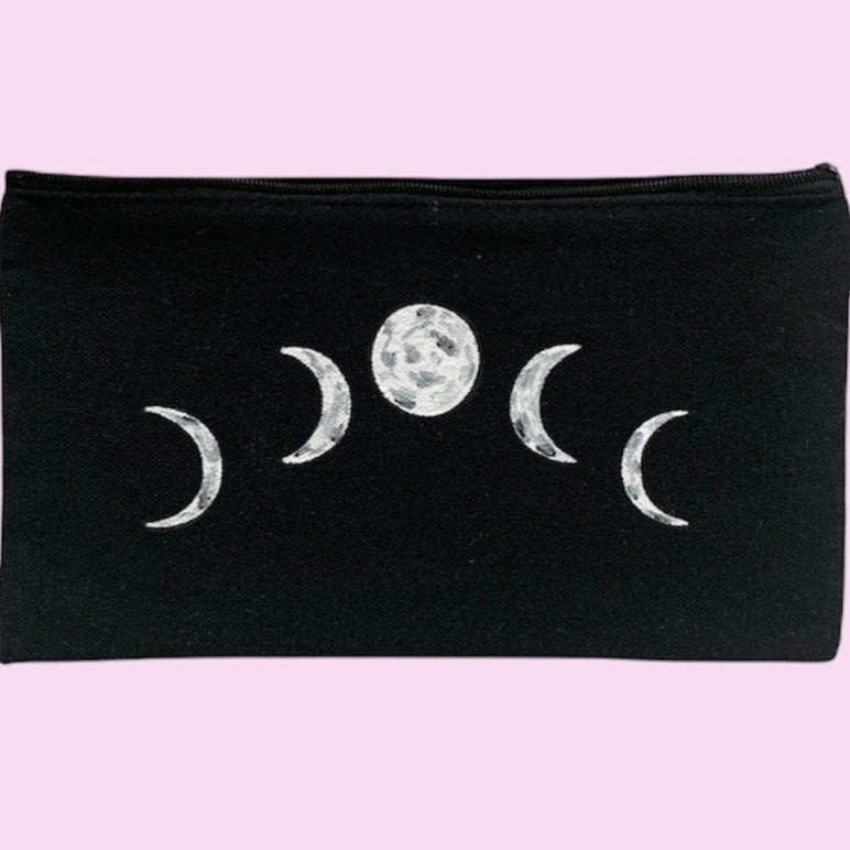Moon Phase Make Up Bag/Pencil Case