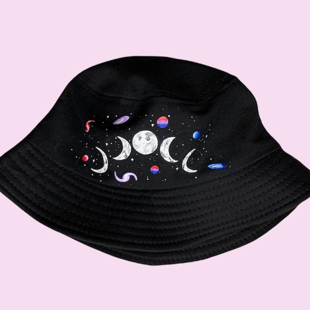 Moon & Planets Bucket Hat