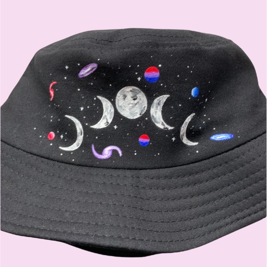 Moon & Planets Bucket Hat