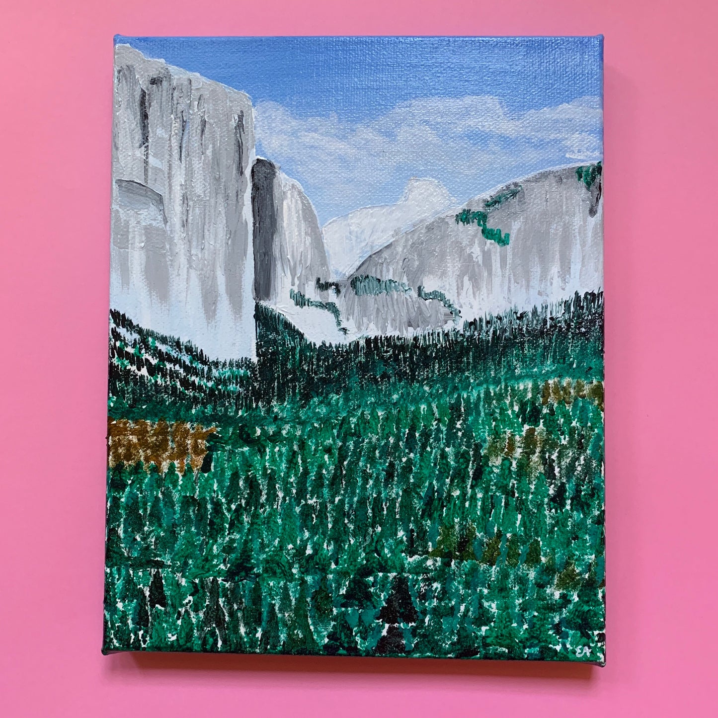 Yosemite Canvas Painting
