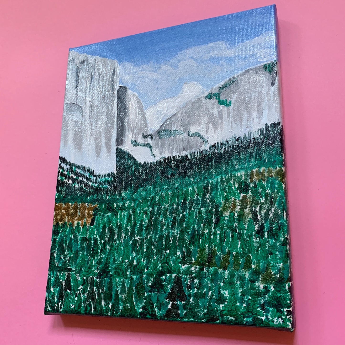 Yosemite Canvas Painting