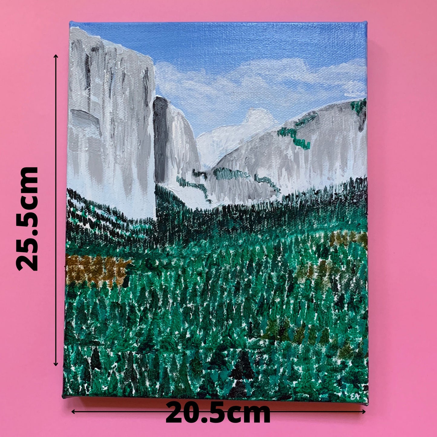 Yosemite Canvas Painting