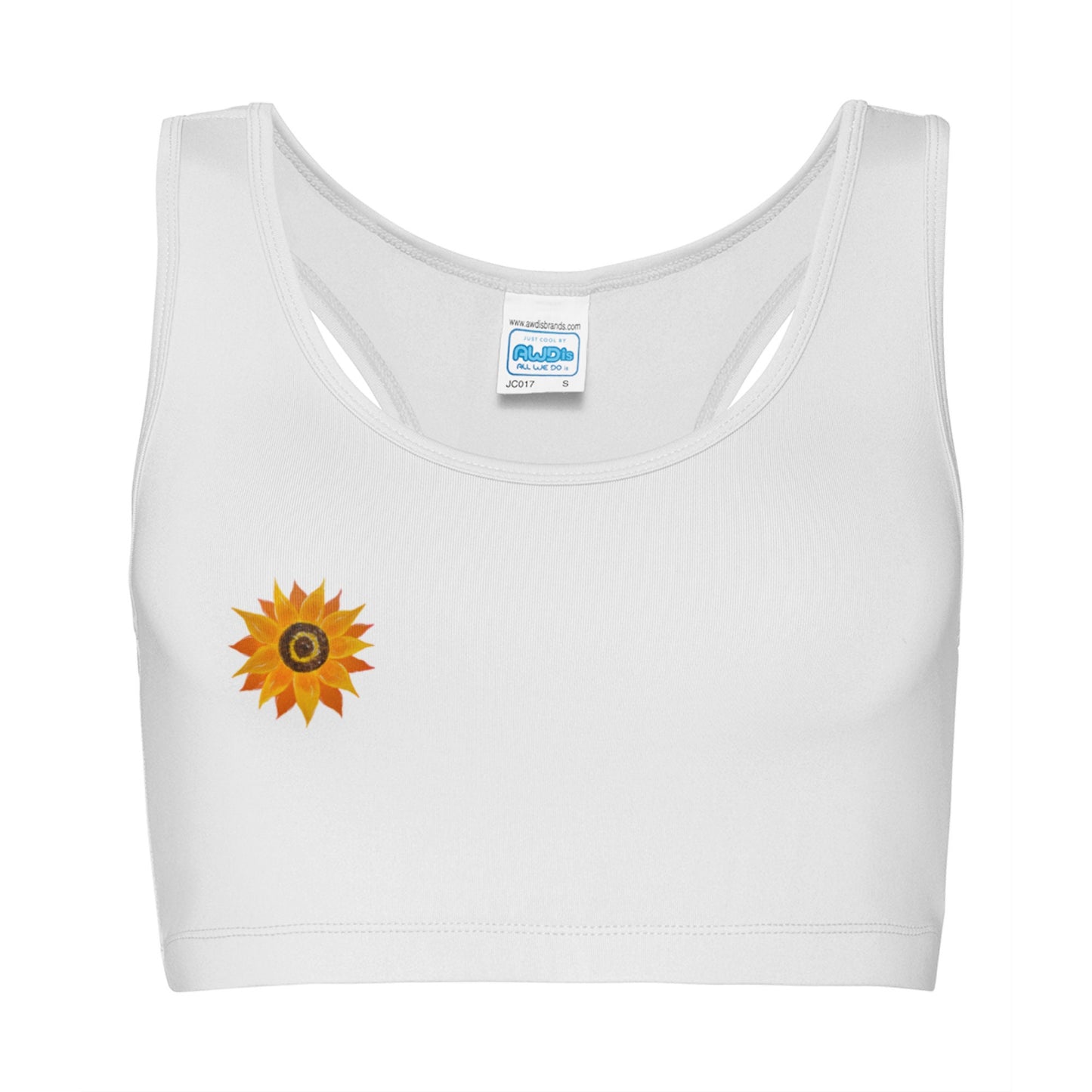 Sunflower Crop Top
