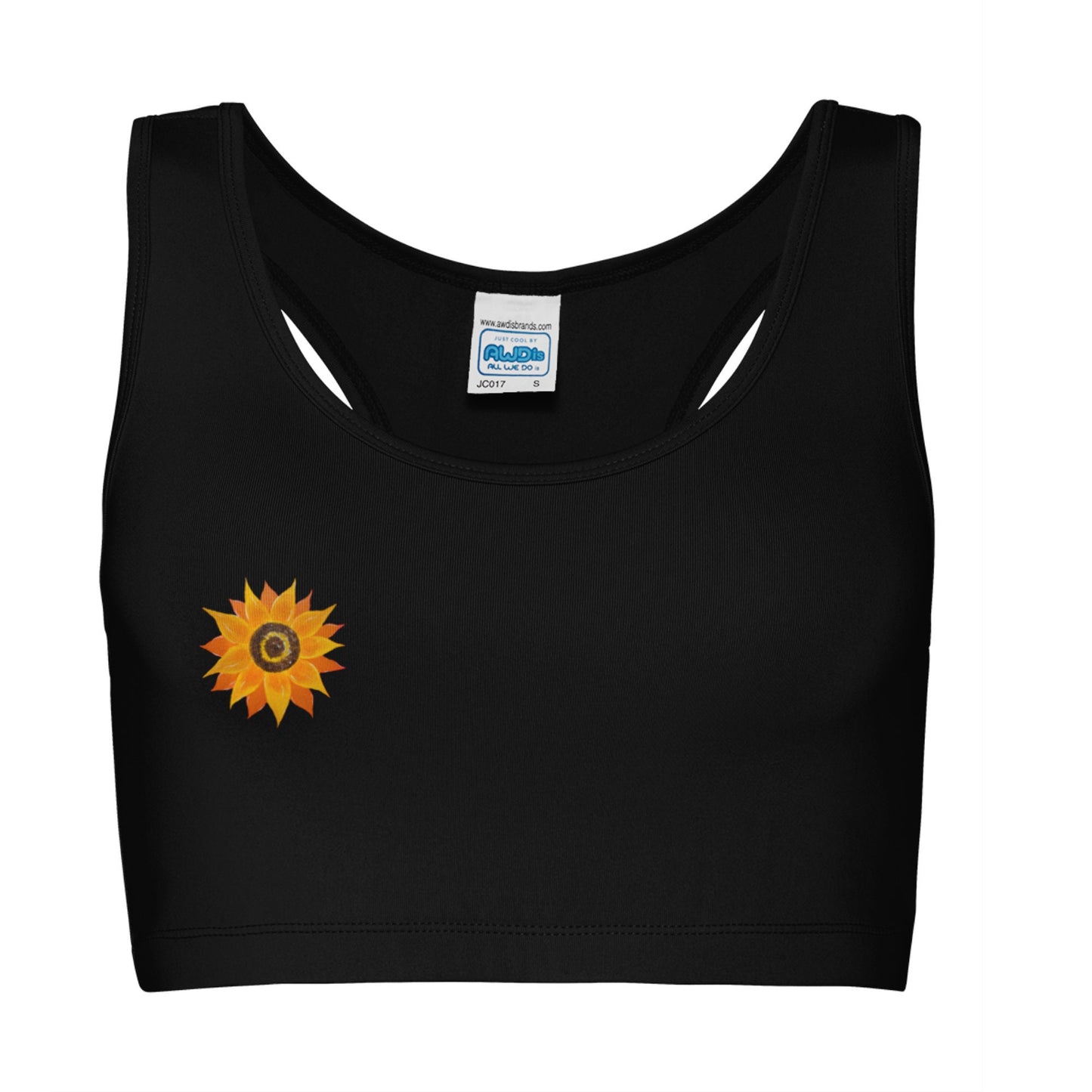 Sunflower Crop Top