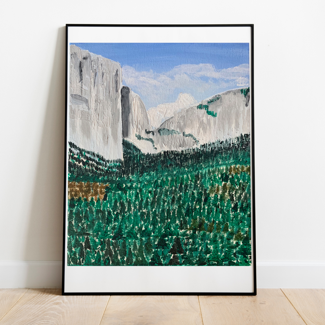 Yosemite Art Print, Digital Download