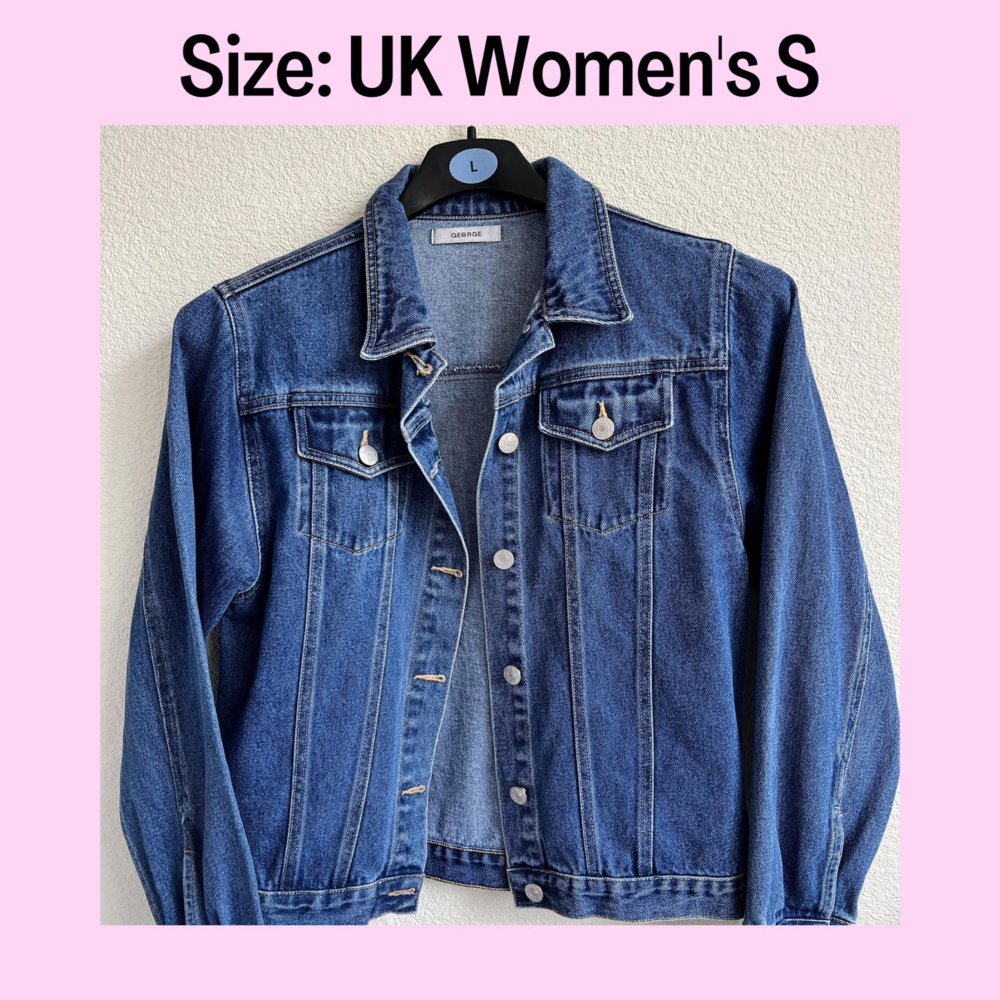 Fairy Jacket, Place In This World Inspired Custom Denim Jacket