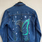 Fairy Jacket, Place In This World Inspired Custom Denim Jacket