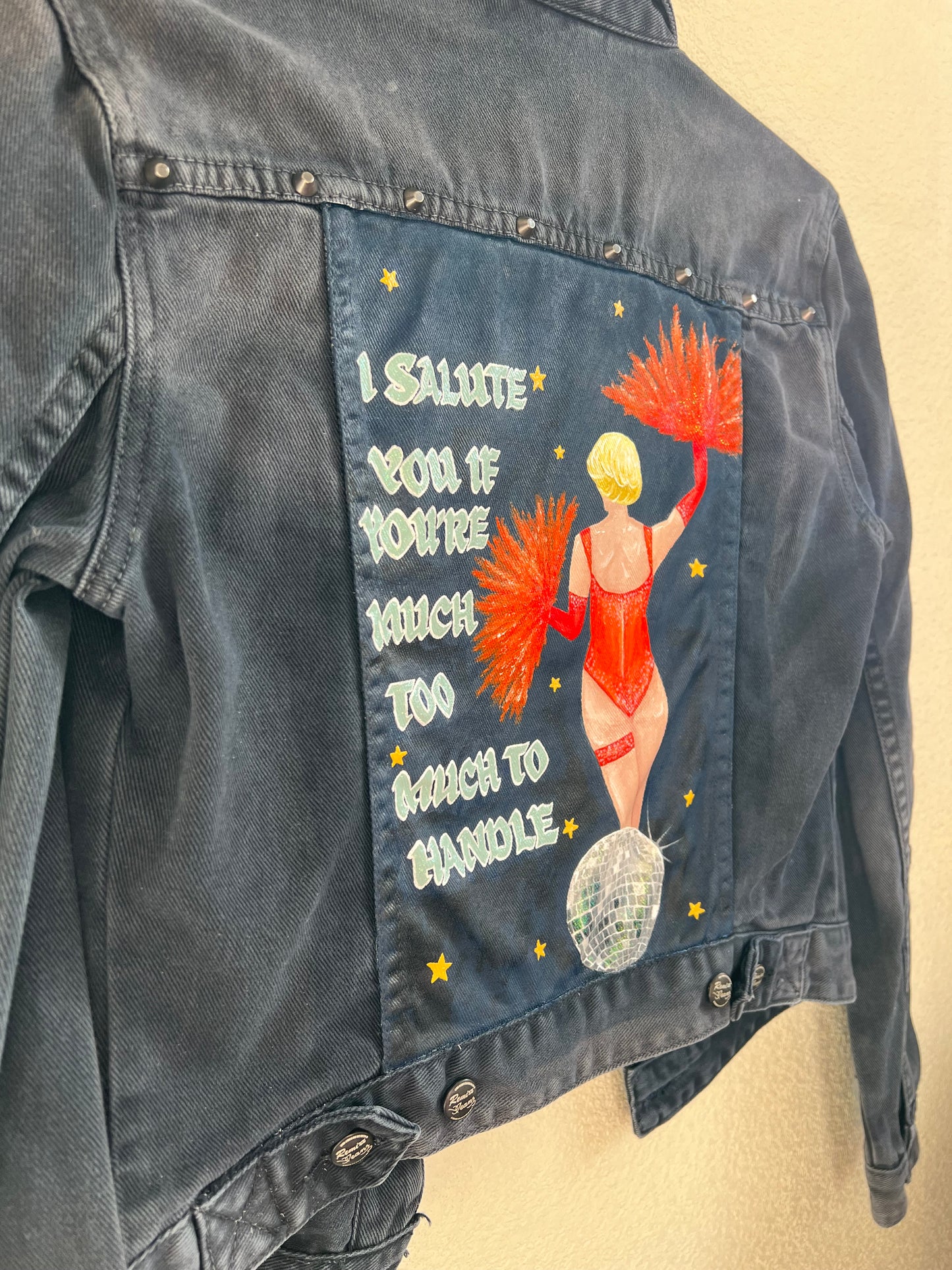 Showgirl Jacket, TLOAS Inspired Custom Denim Jacket