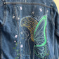 Fairy Jacket, Place In This World Inspired Custom Denim Jacket