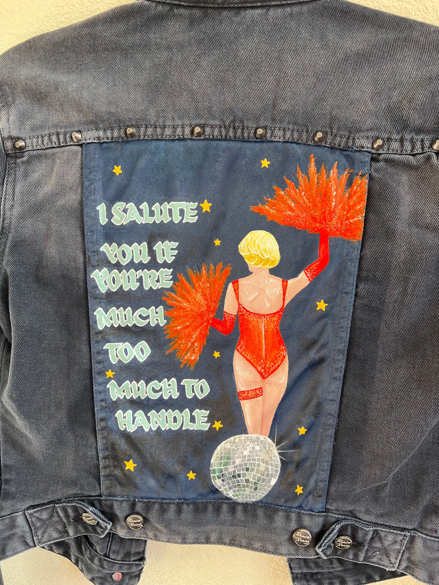 Showgirl Jacket, TLOAS Inspired Custom Denim Jacket