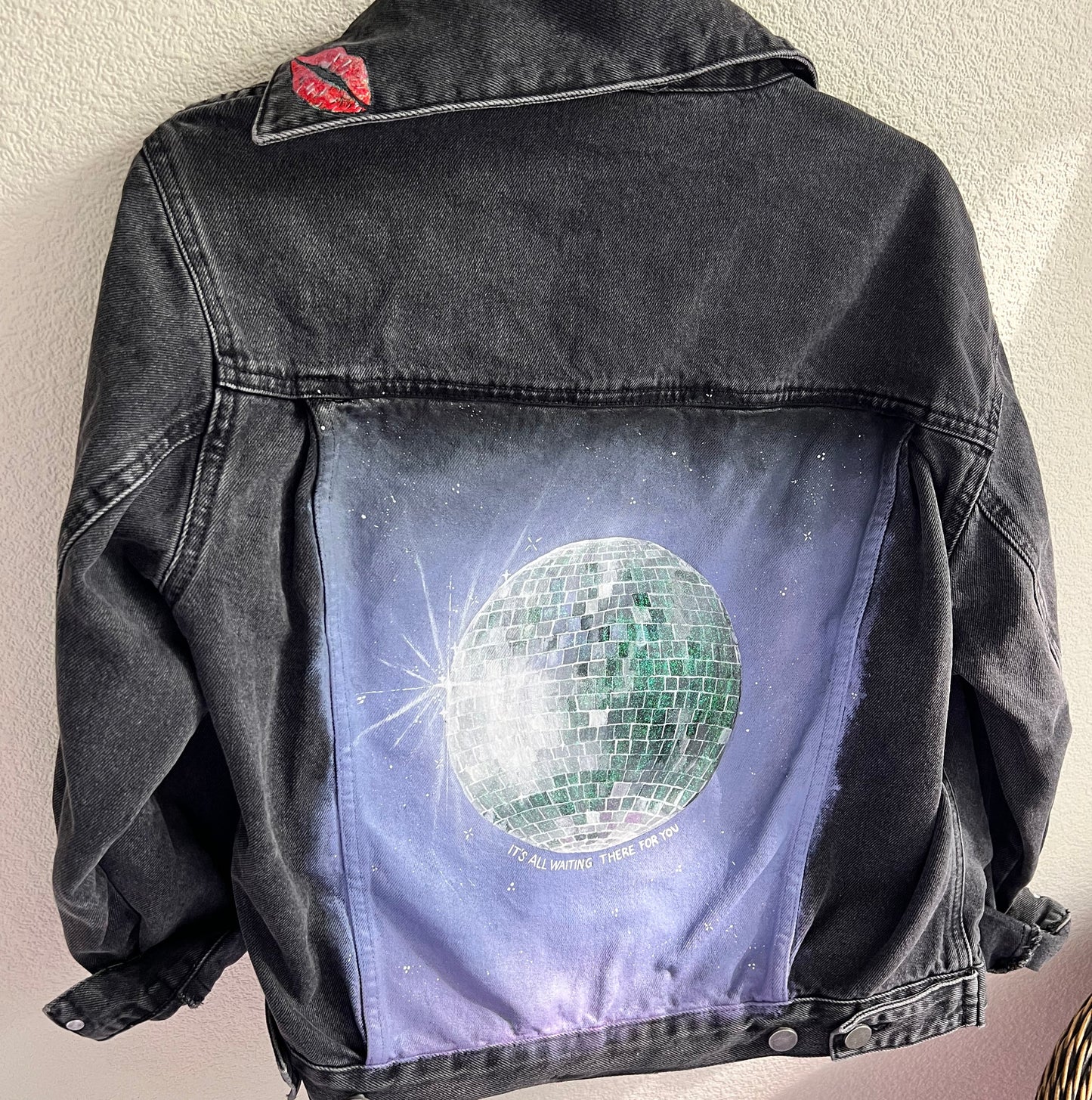 Custom Painted Denim Jacket, Personalised Jackets
