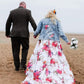 Custom Wedding Jacket, Painted Bridal Jackets