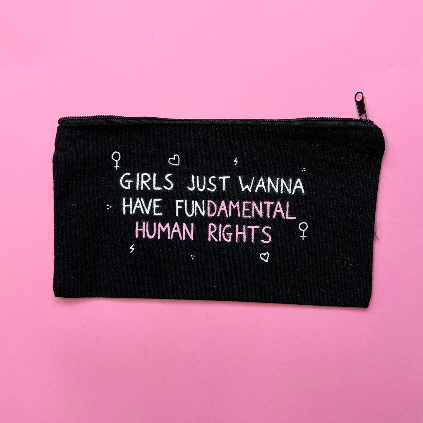 Feminism Quote Make Up Bag/Pencil Case
