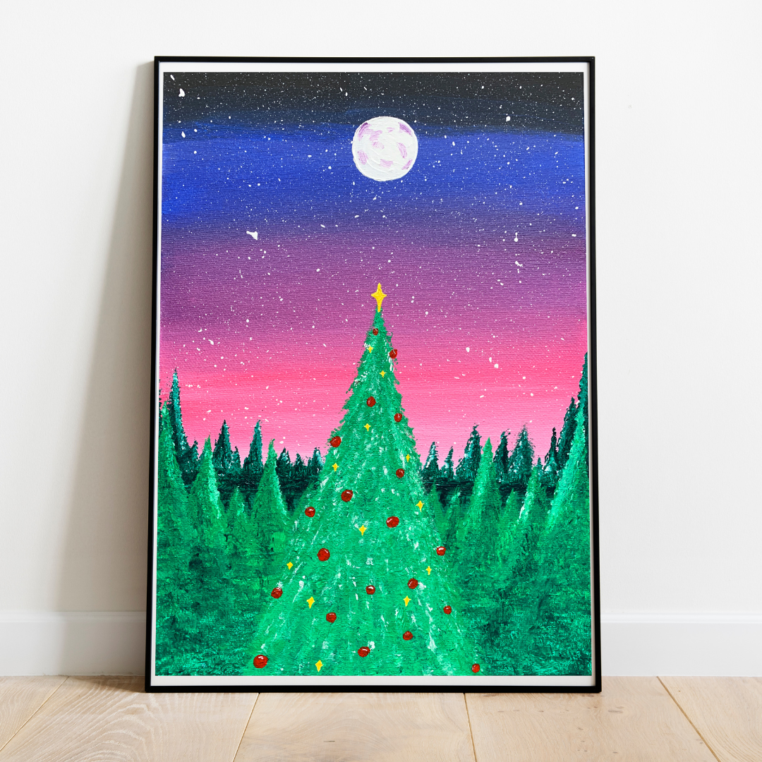 Christmas Art Print Bundle, Digital Download