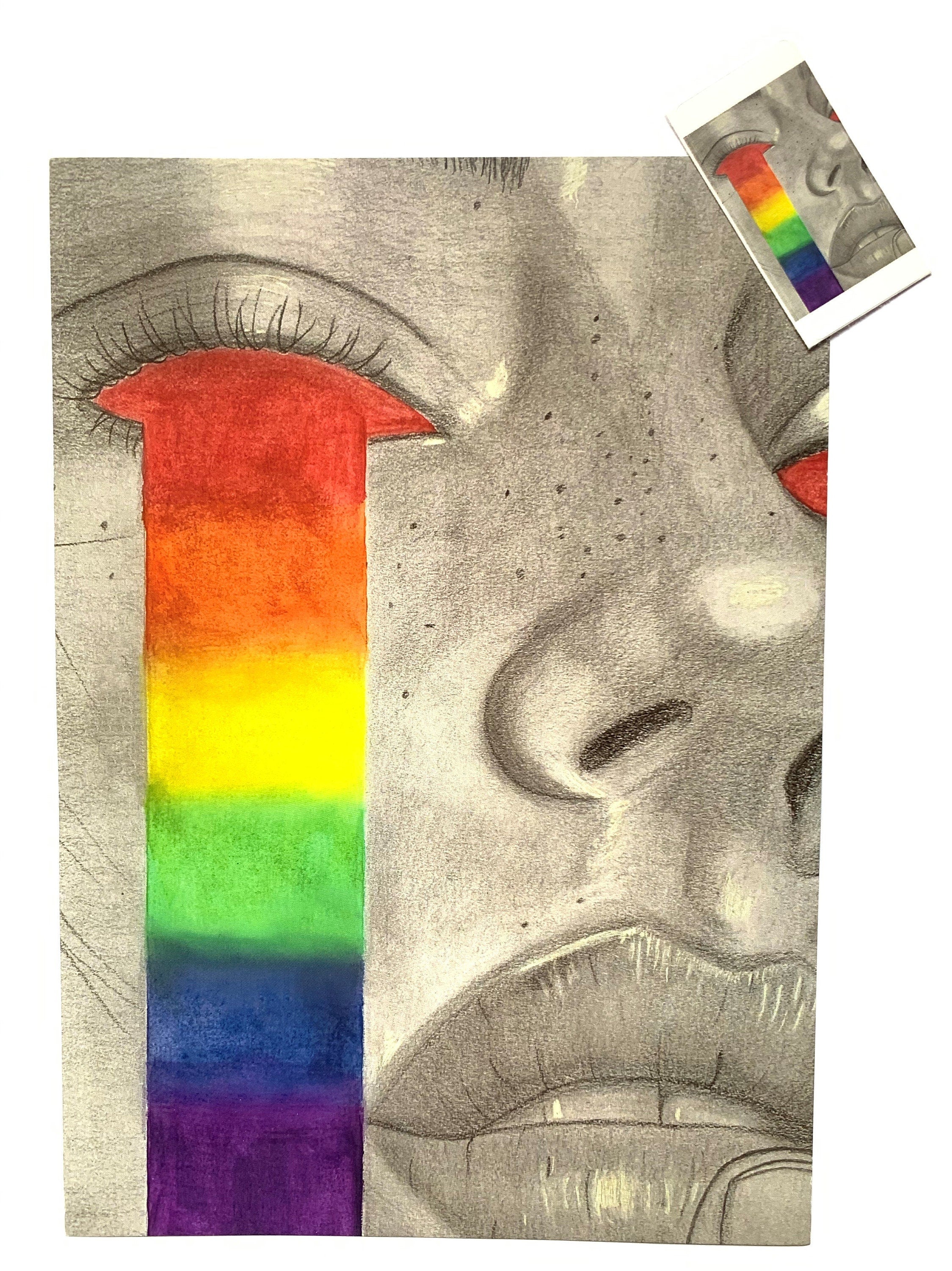 Lesbian Pride Art for a Lesbian Couple' Sticker | Spreadshirt