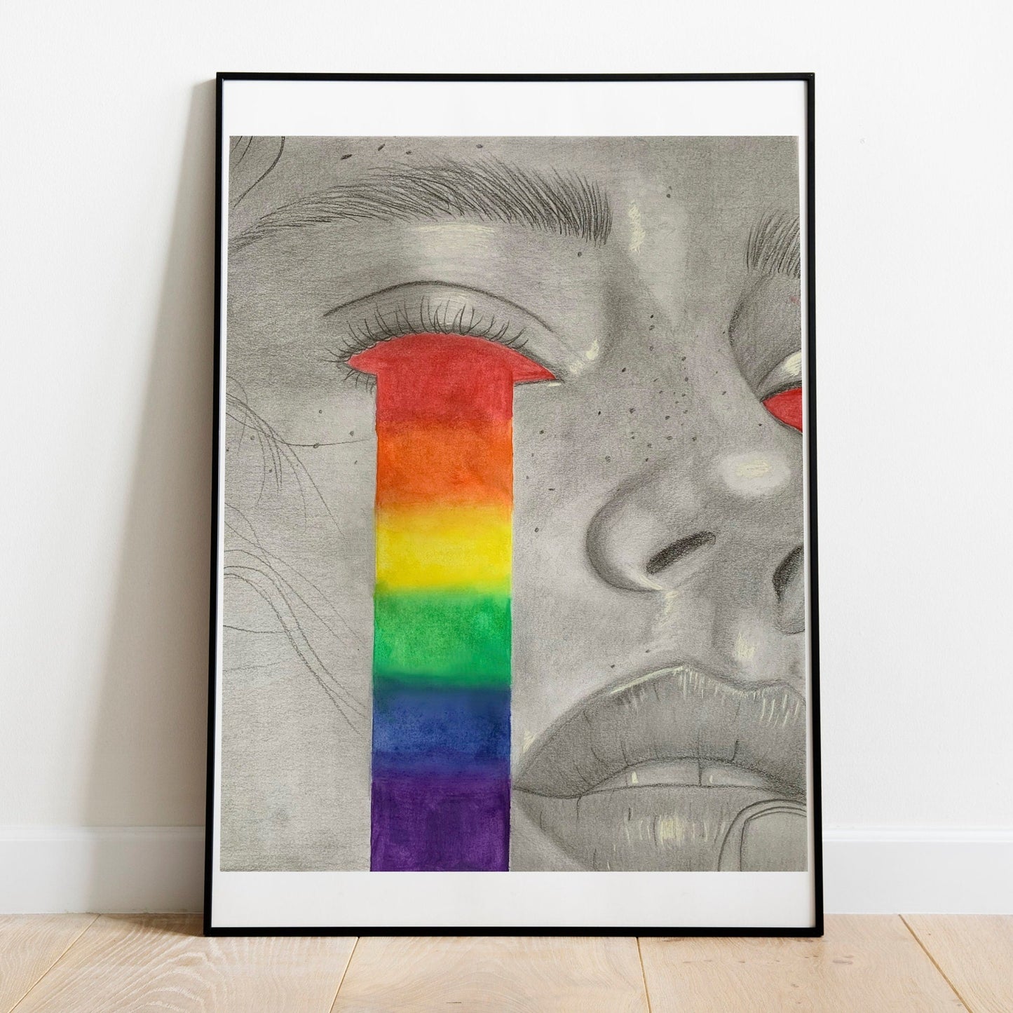 LGBTQ+ Pride Art Print