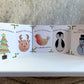 Christmas Tree Card, Watercolour Christmas Card