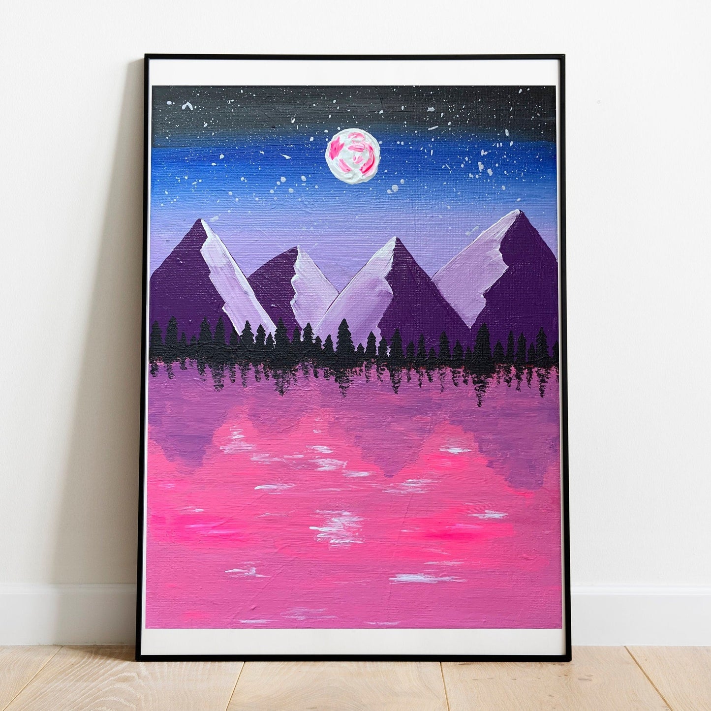 Purple Mountain Art Print
