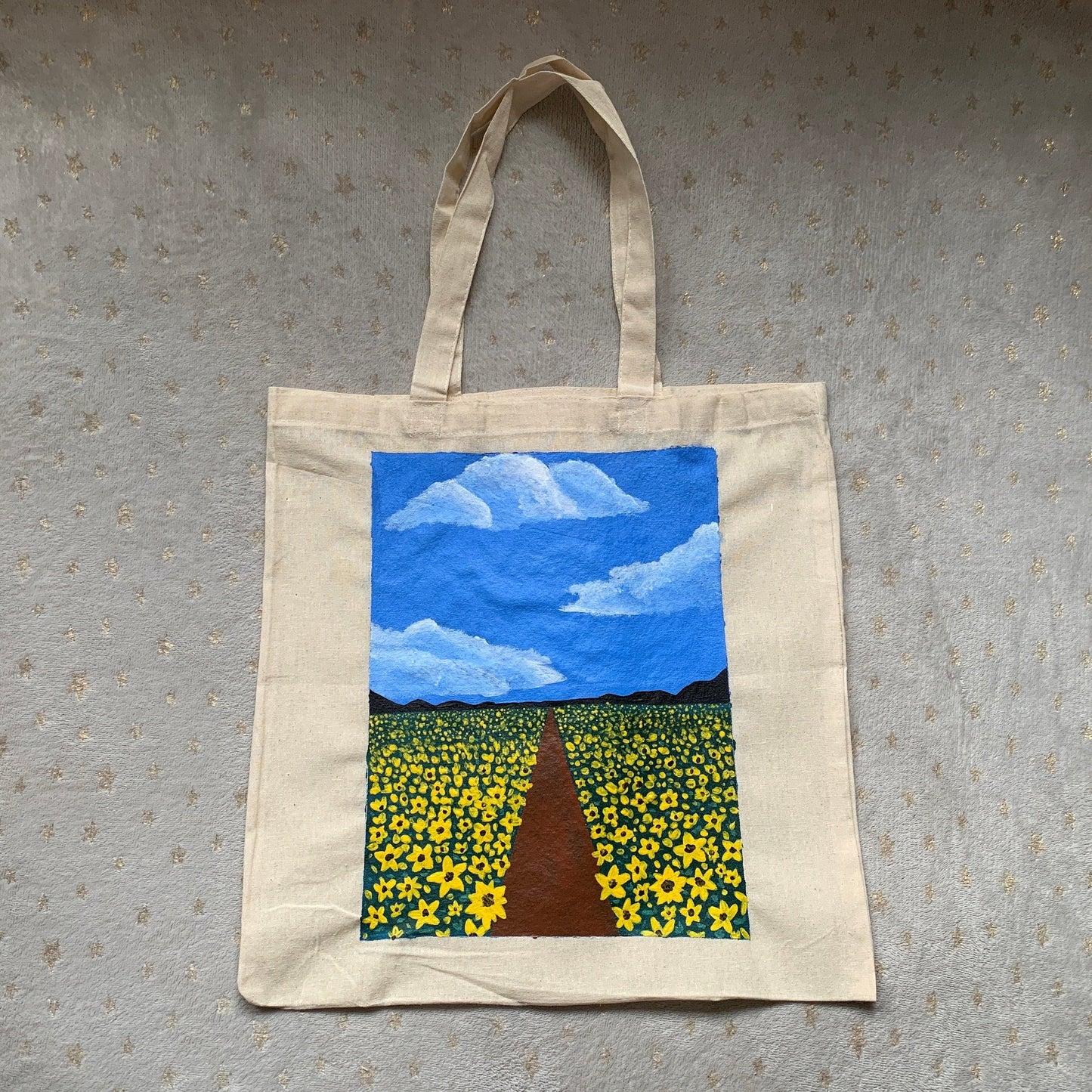 Mystery Tote Bag, Surprise Custom Painted Bag