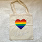 LGBTQ+ Pride Flag Tote Bag