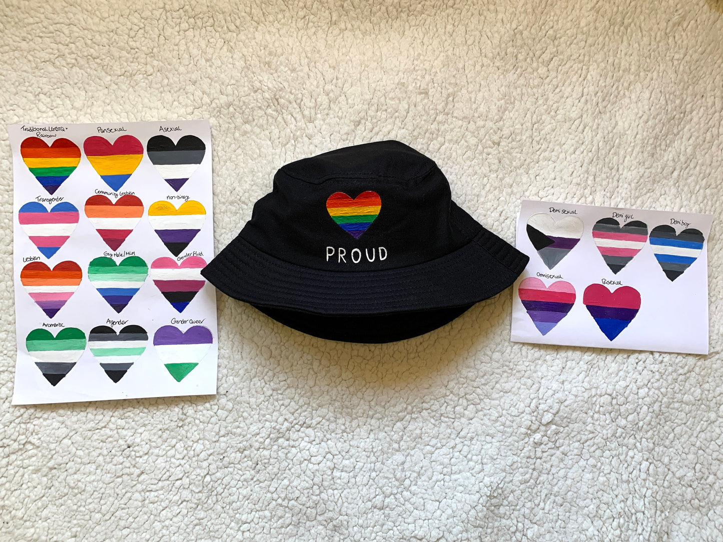 LGBTQ+ Pride Flag Bucket Hat