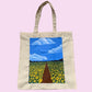 Sunflower Field Tote Bag