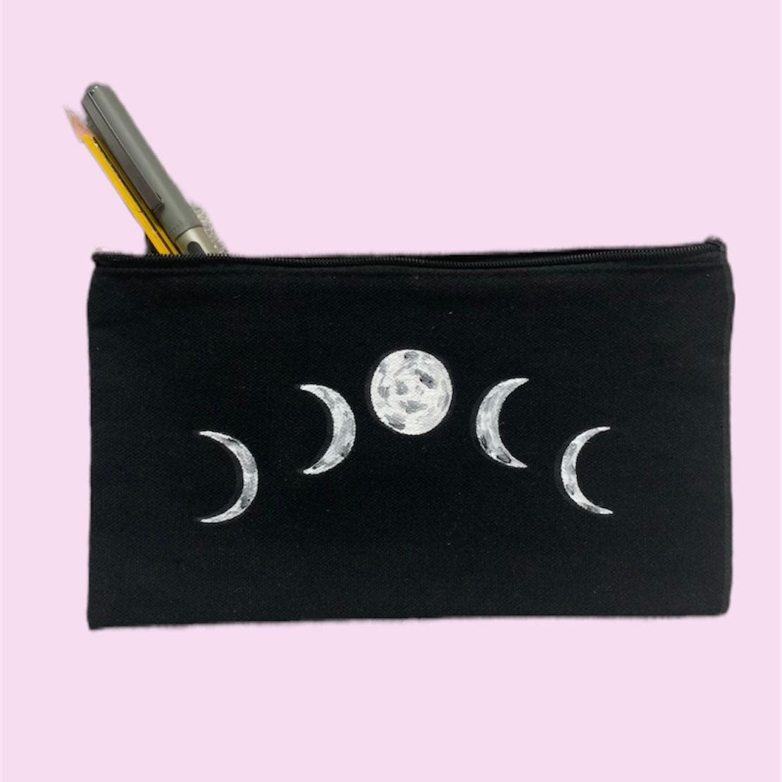 Moon Phase Make Up Bag/Pencil Case
