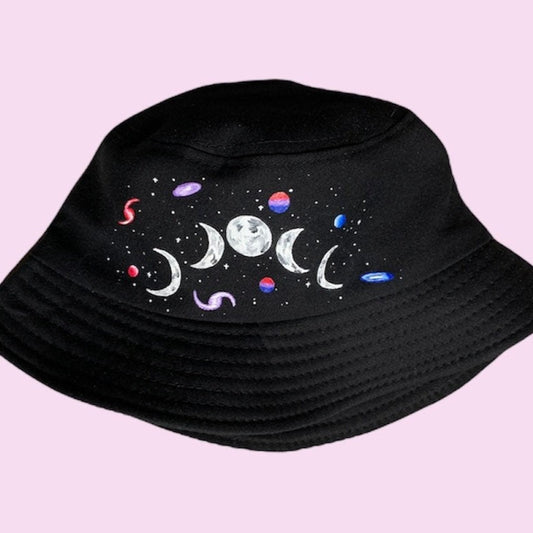Moon & Planets Bucket Hat
