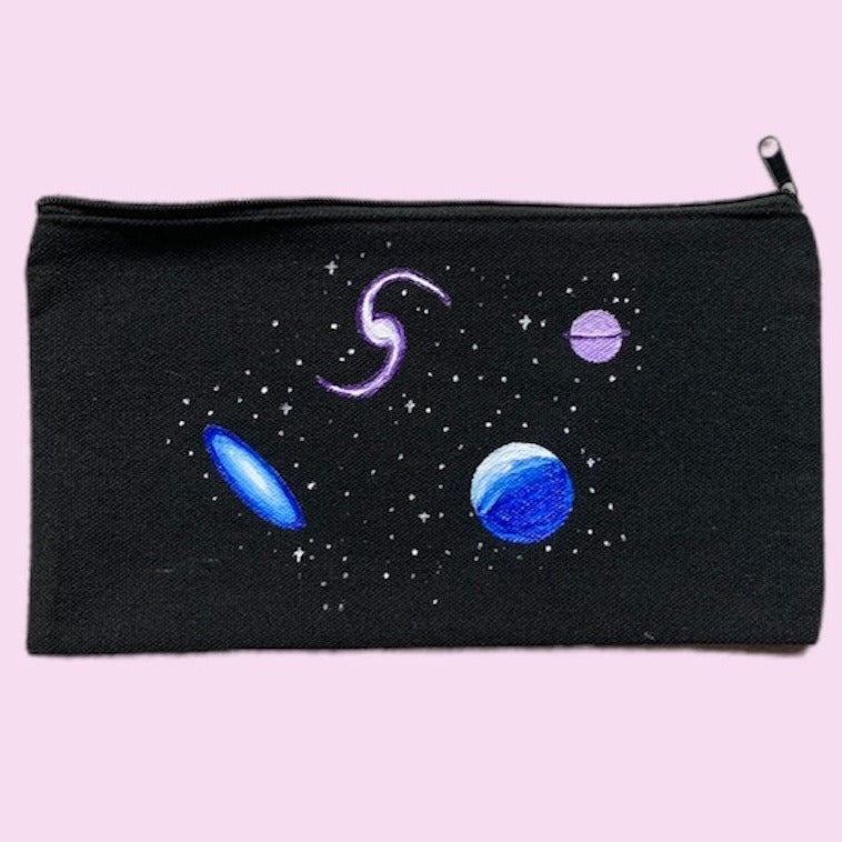 Galaxy & Planets Make Up Bag/Pencil Case