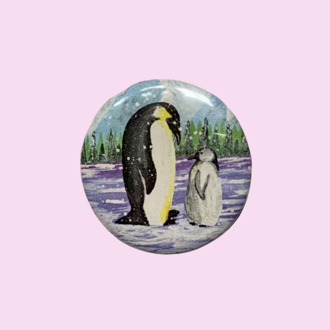 Penguin Button Badge