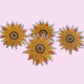 Sunflower Pin Badge